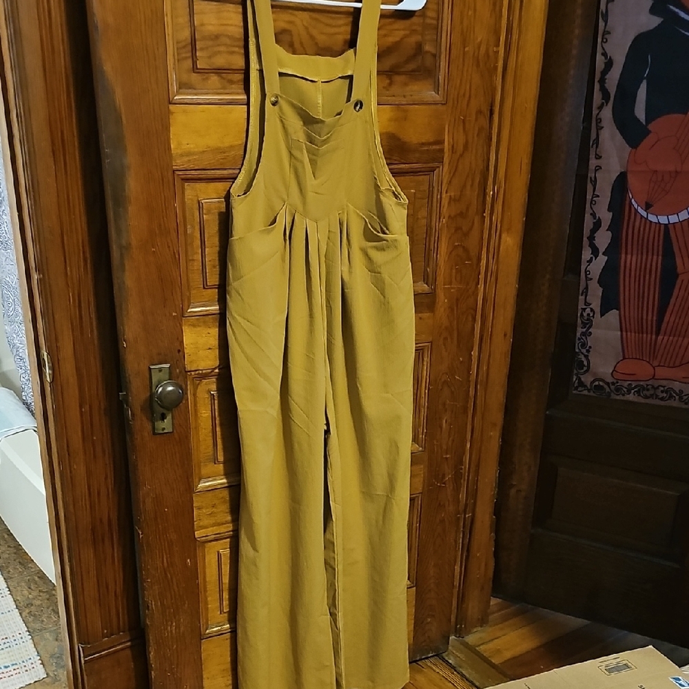 Spicy Mustard Overalls Med/large